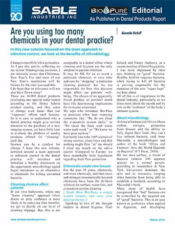 Are You Using Too Many Chemicals?