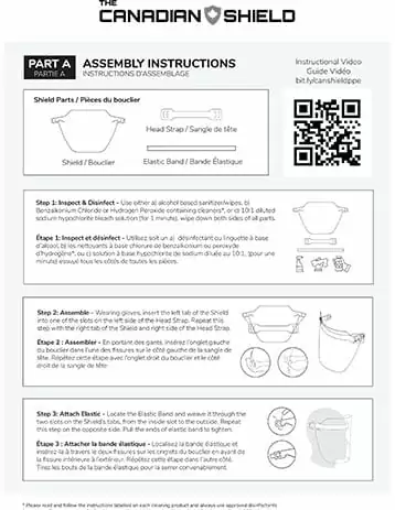 Canadian Shield Face Shield