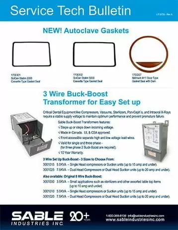 Sable Service Tech Bulletin
